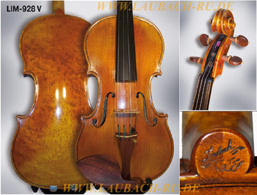 мастеровая сольно - концертная скрипка Лаубах птичий глаз купить 928V