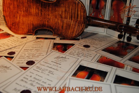 как правильно купить и выбрать скрипку вместе с сертификатом скрипичным в мастерской Лаубах